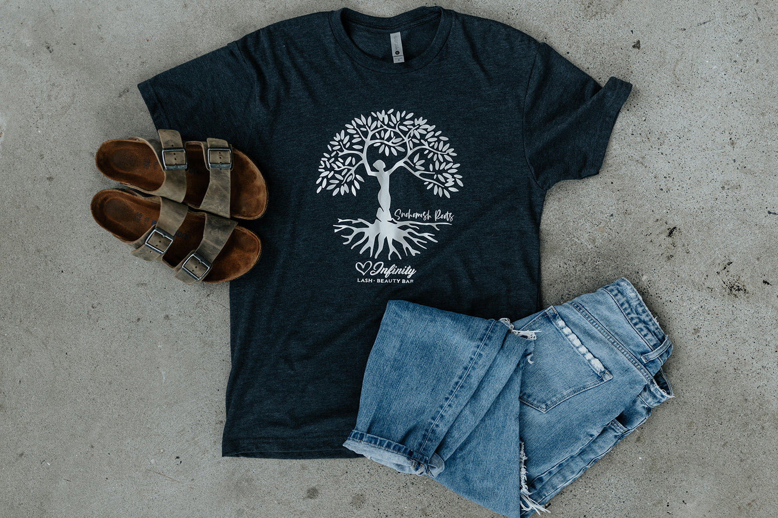 T-shirt-unisex-snohomish-roots-tree-of-life